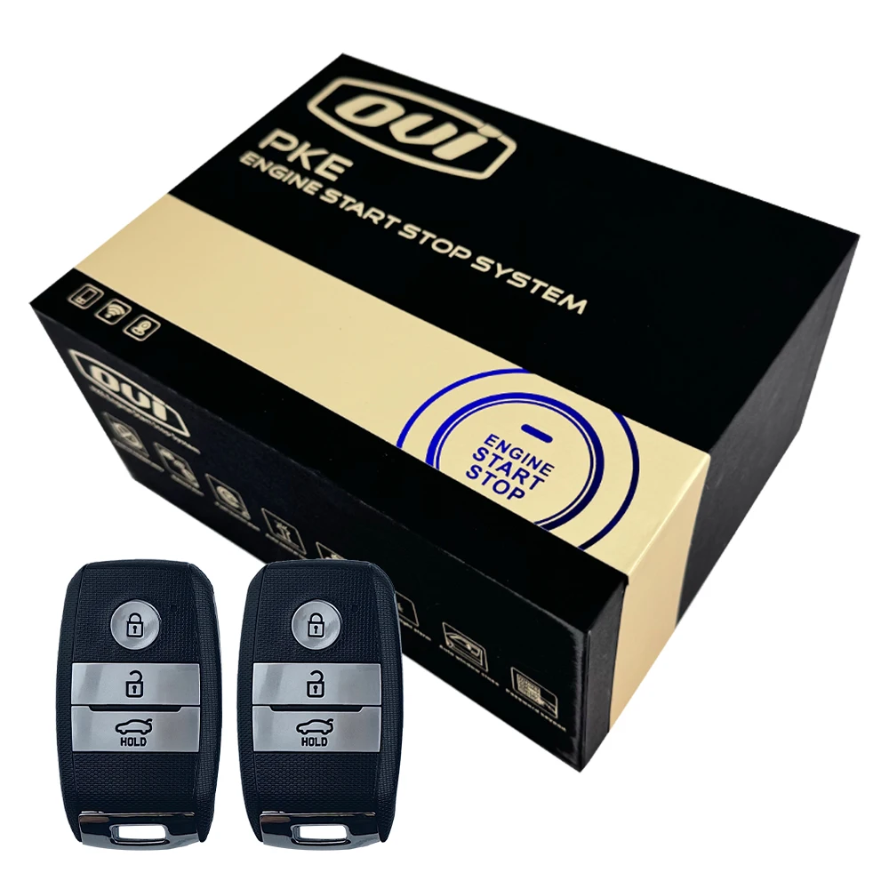 OVI 8900 Car Alarm System Remote Start With Phone PKE Keyless Start Engine For Kia K5 Digital Car Key Plug-and-play
