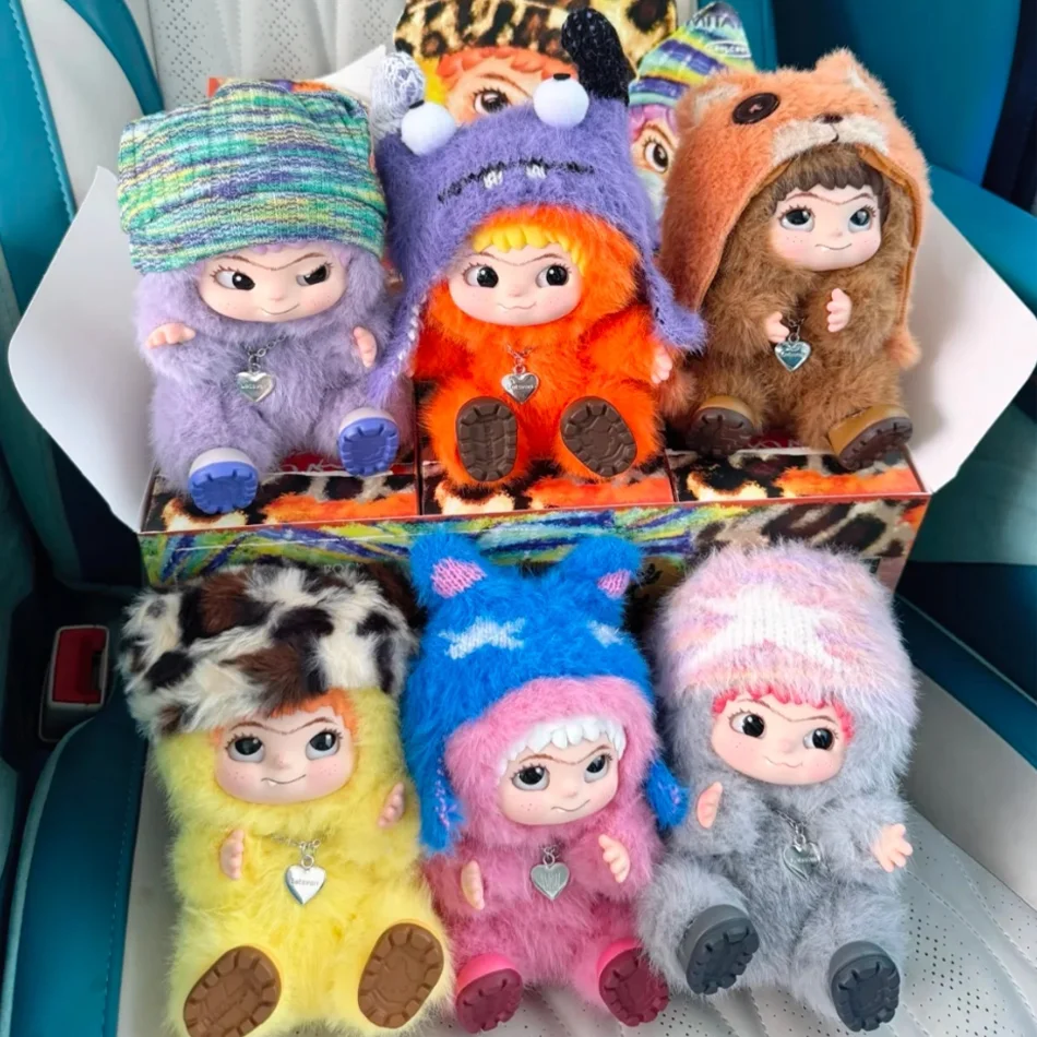 

Wakuku Aw Fuzzy Trend Fun Party Series Box Doll Bag Pendant Pain Bag Decoration Ornament Mystery Box Birthday Gift
