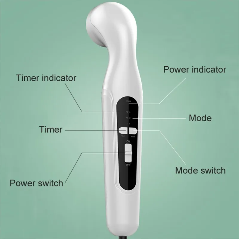 Arthritis Physical Therapy Equipment Home Use Ultrasound Physiotherapy Device Waist Body Pain Relief Muscle Stimulator Massager