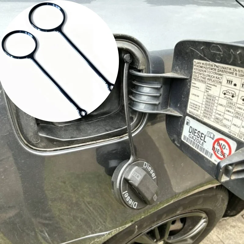 

2Pc Fuel Cap Anti Drop Tie Rope TPU High Elastic Durable Fuel Tank Cap Connection For Volkswagen Skoda Audi SEAT Auto Fuel Parts