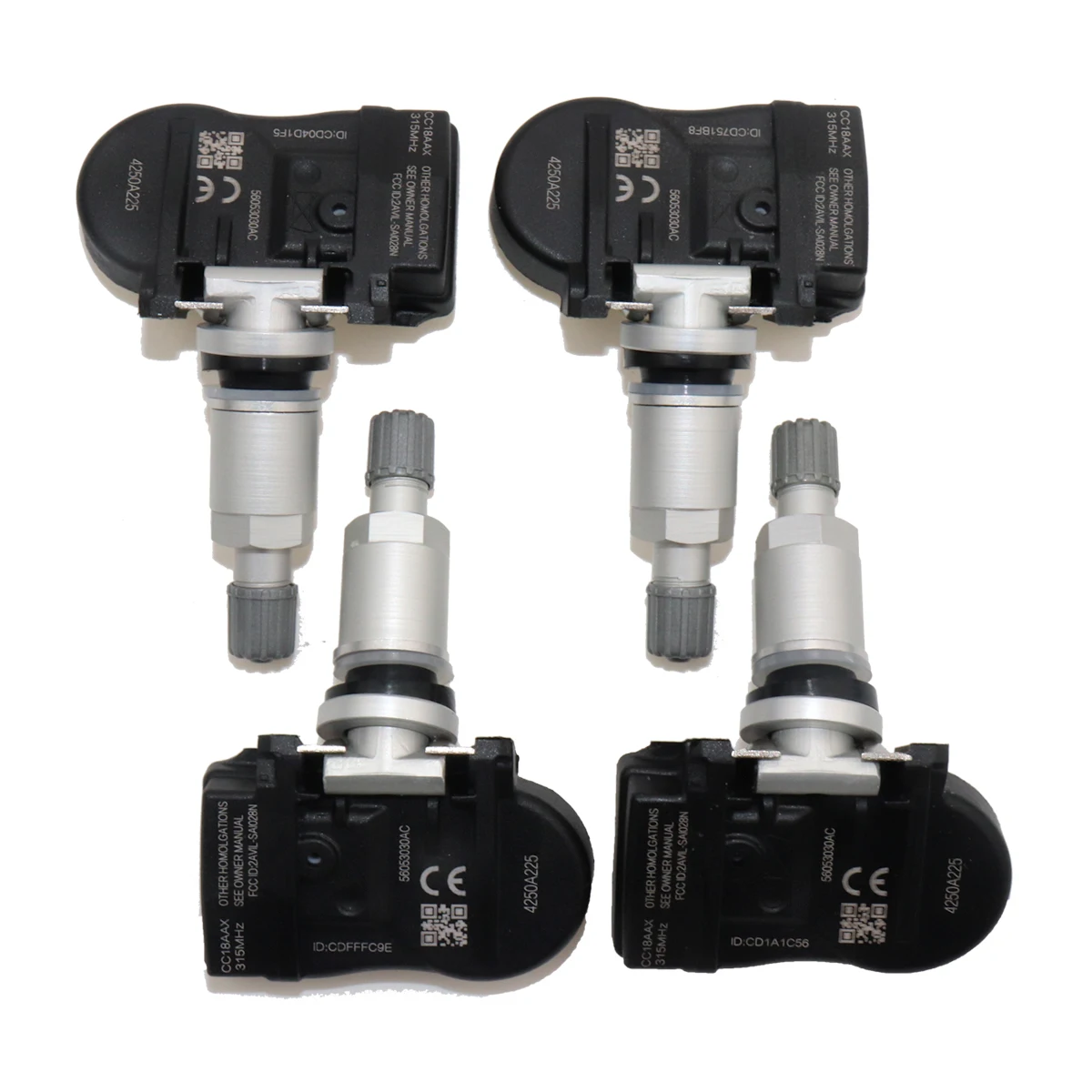 

4 шт. 4250A225 315 МГц датчик давления в шинах TPMS для MITSUBISHI Lancer Outlander 2006 2007 2008 2009 2010