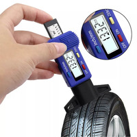 Caliper Instrument Digital Car Tyre Thickness Gauges Depth Meter For Safe Auto Tyre Tread Monitoring Tyre Wear Detection Measure