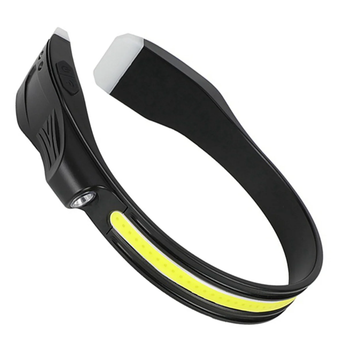 Hanging Neck Headlight,Outdoor COB High-Light Night Fishing Headlight, Type-C Rechargeable Night Riding Sensor Headlight