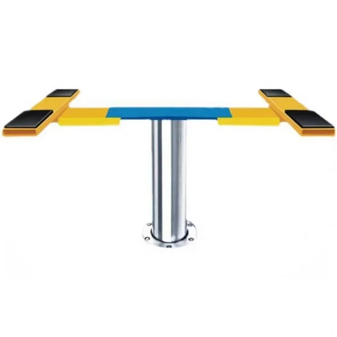 In-ground Type Single Post Car Lift for Washing