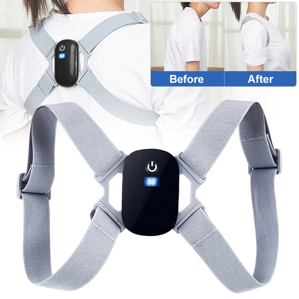 Smart Correction Belt Adjustable Posture Corrector Preventing Hunchback Smart Sitting Posture Spine Pain Relief Corrector