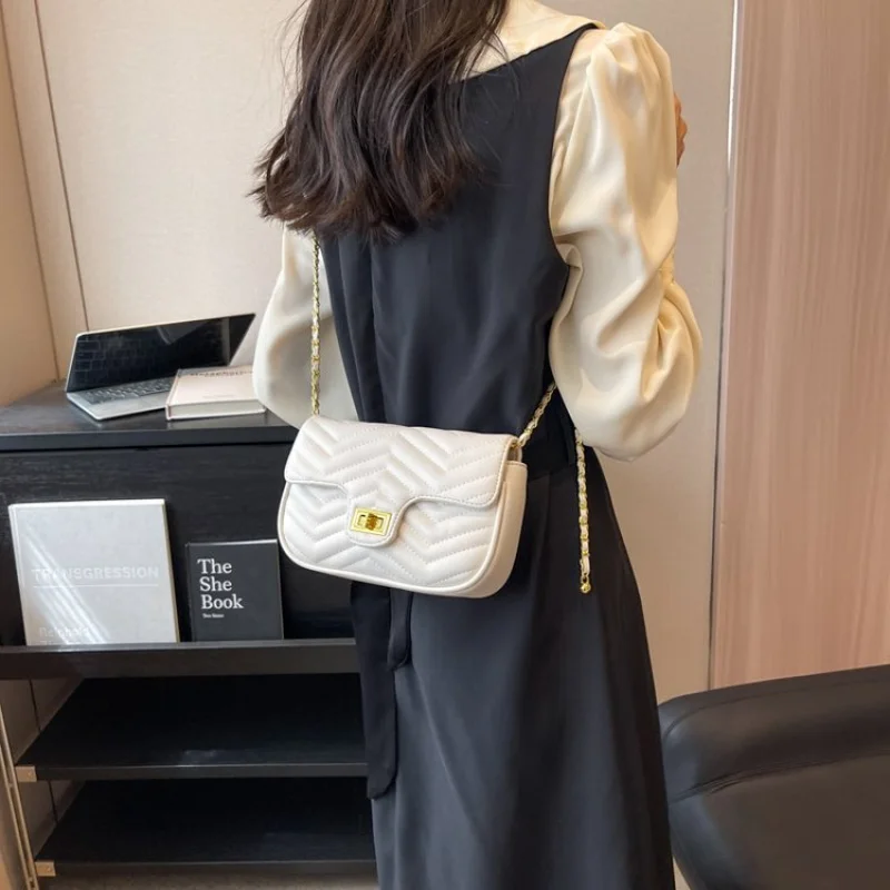 

Популярная классическая высококачественная кожаная женская сумка на плечо, роскошная брендовая элегантная модная винтажная сумка для рукоделия ​