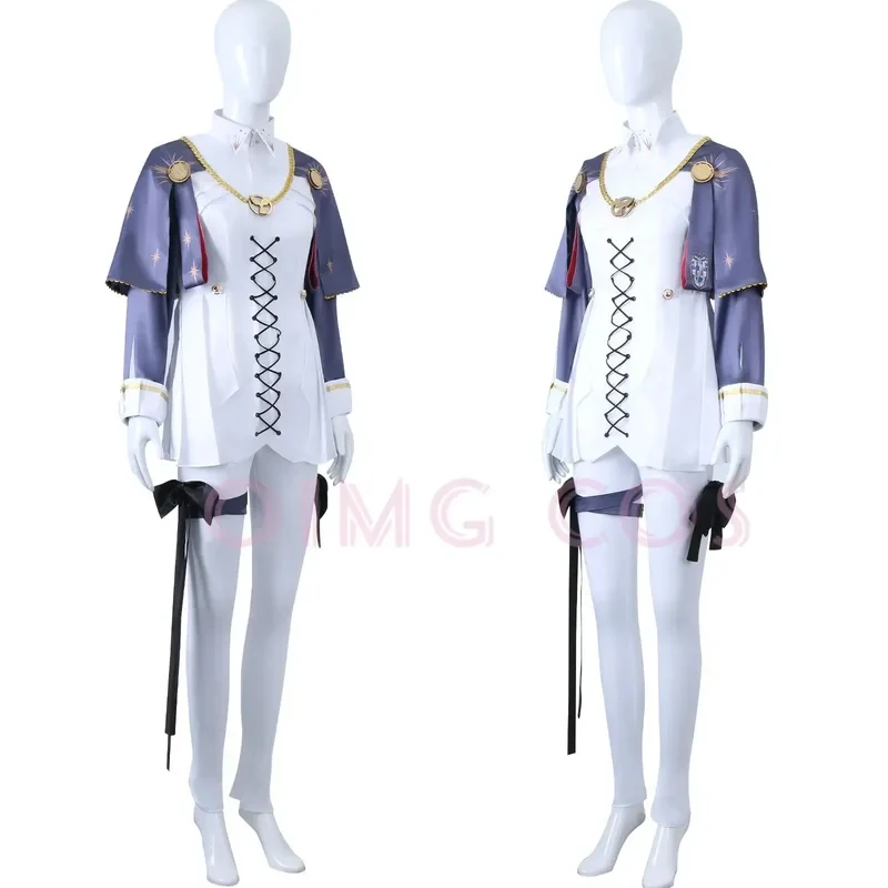 

☀2026Miku Anime Cosplay Costume Pink Cherry Dress Apron Uniform Set for Women☀@5