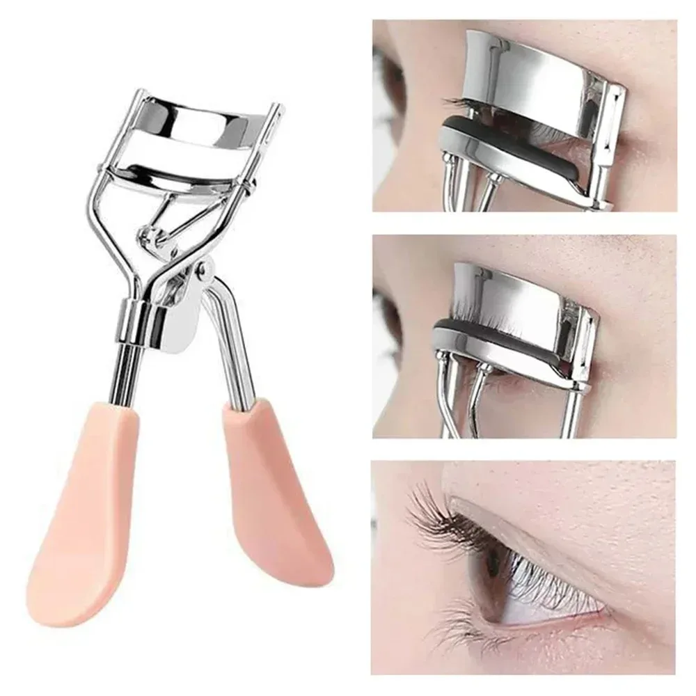 Eyelash Curling Lifting Tool  Manual Eyelash Curler Heatless Circle Eyelashes Clip Lasting Portable Eye Makeup Tool Accessories