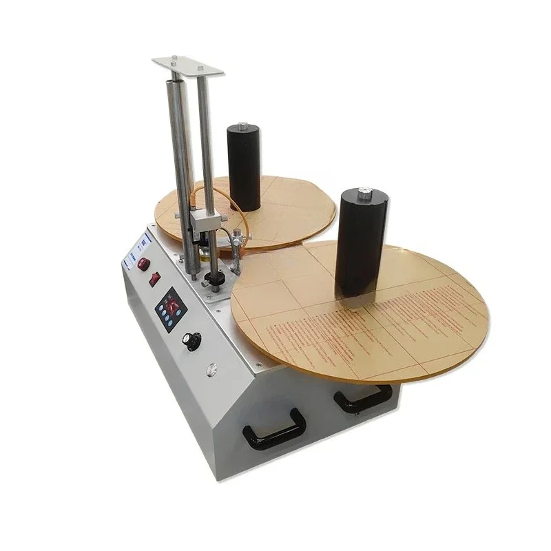 

Automatic volume-to-volume label counter volume-torewinder counter