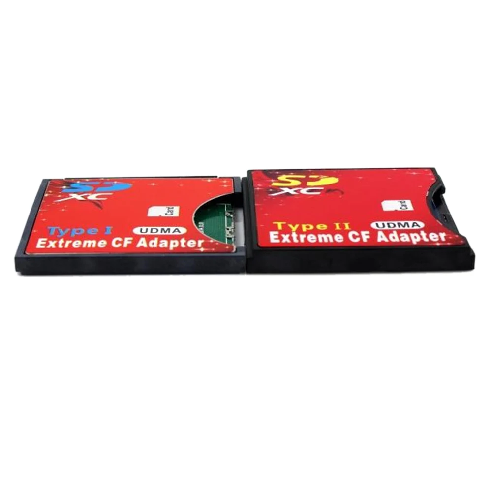 Nueva funda SD a tarjeta compatible con WIFI inalámbrico tarjeta SD tipo i adaptador cámara SLR roja