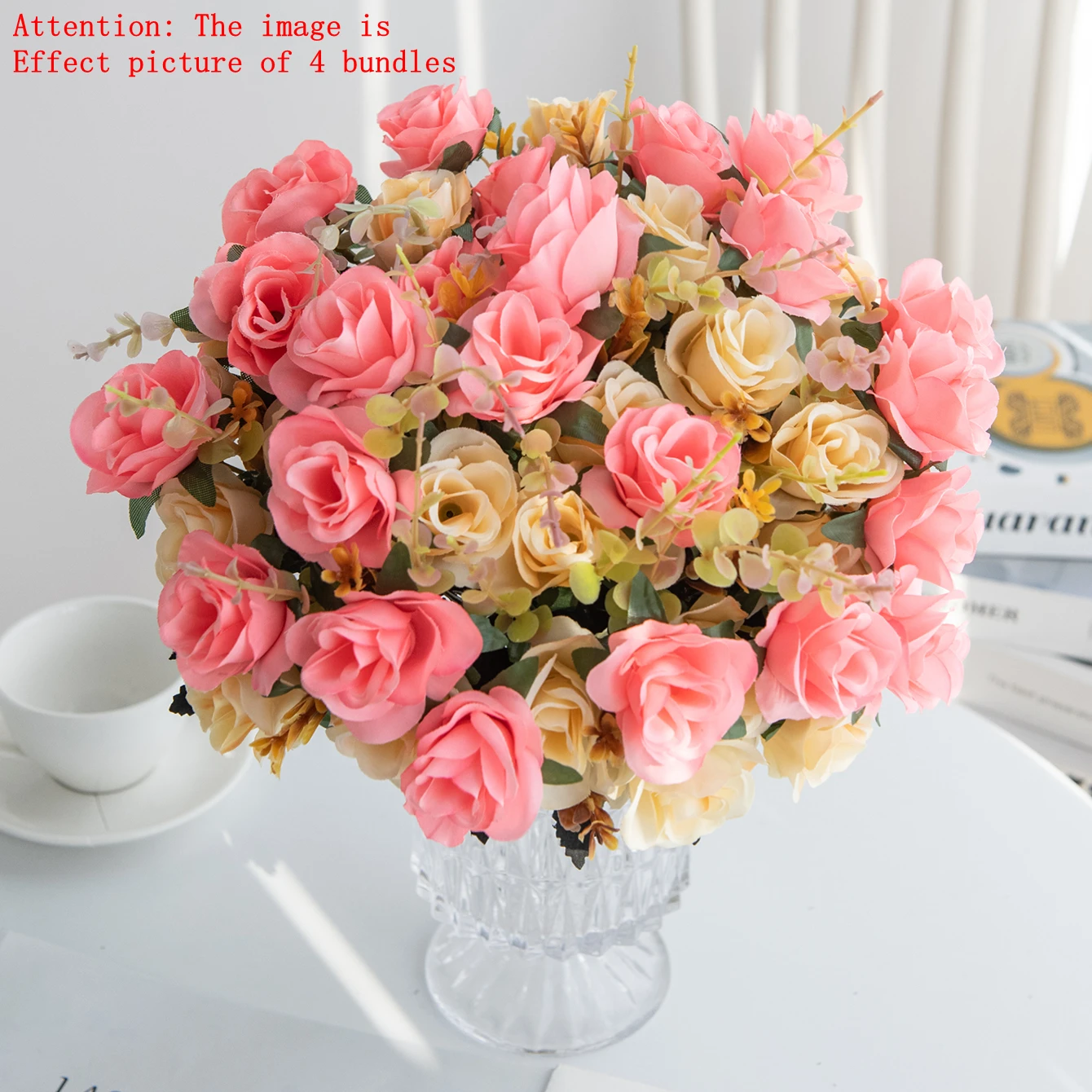 1Pcs，Simulated Rose… - image