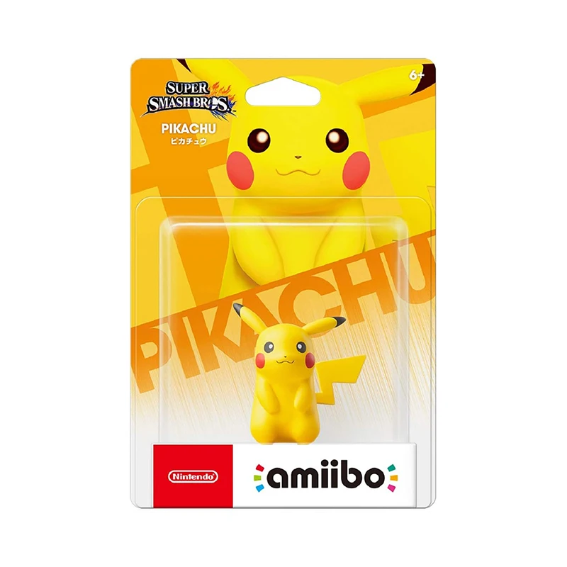 Nintendo Switch Amiibo Pokemon - Pikachu Super Smash Bros. Series Figurine Original Asian Version Region Free ARTSWIFT Store