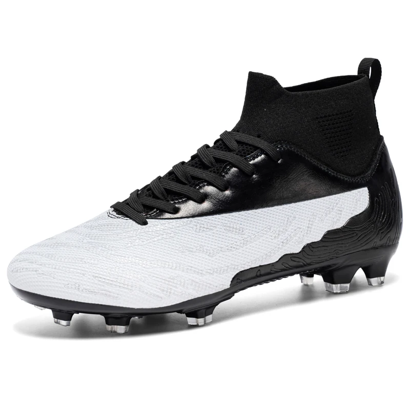 Society Football Boots Men's Professional Field Soccer Shoes Non-slip Outdoor Grass Training Cleats Children Sport Footwear New