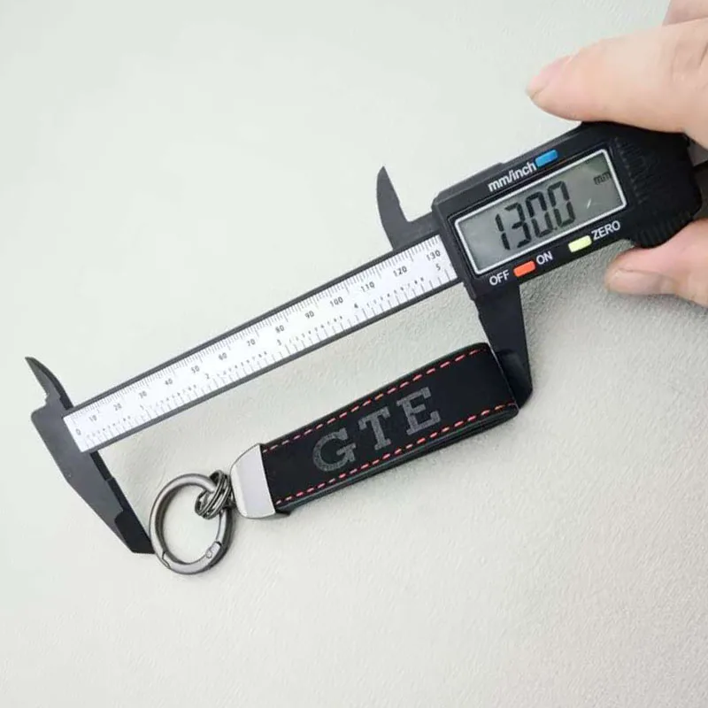 الفاخرة جلد الغزال GTE شارة شعار كيرينغ شعار السيارة المفاتيح لشركة فولكس فاجن جولف 4 5 6 باسات MK7 MK8 8 7 7.5 مفتاح ملحقات السلسلة