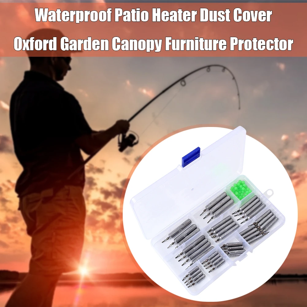 90 قطعة أوزان الصيد المعدنية ضئيلة قطرة النار الأوزان أحجام متعددة بركة بحيرة تيار نهر الصيد دروب شوت الرصاص غرق مجموعة #4