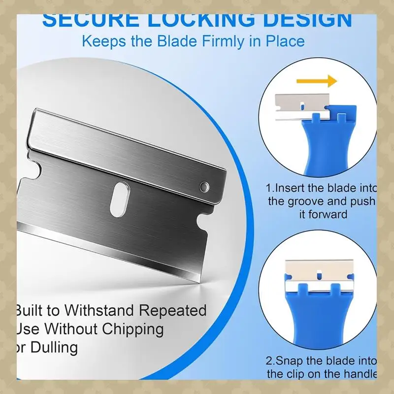 

AB45 Скребок для стеклянной плиты и небразивный набор подушечек для чистки кухонной плиты для кухни, удаления краски и остатков клея