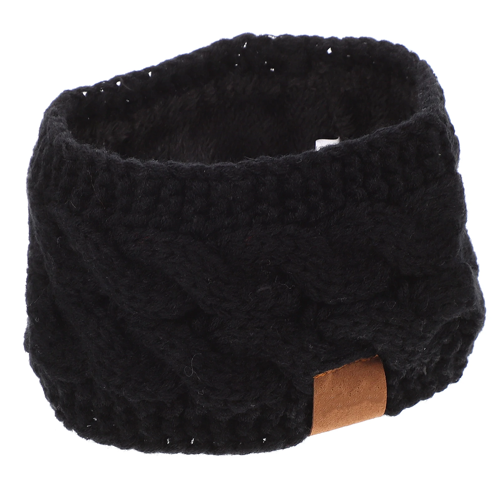 

Knitted Headb Wide Elastic Stretchy Hairb s Yoga Girls Ribbons Headwear Stylish Scarf Winter Warm Faux Soft Material