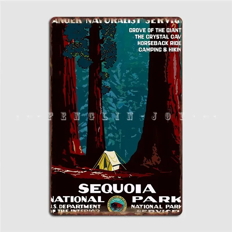 Vintage Wpa Camping…