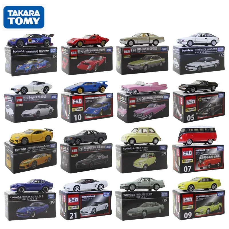 Takaratomy Tomica Premium Scale Model Subaru McLaren Sports Car Honda Civic, Children Decorate The Room As A Gift for Boys\' Toys