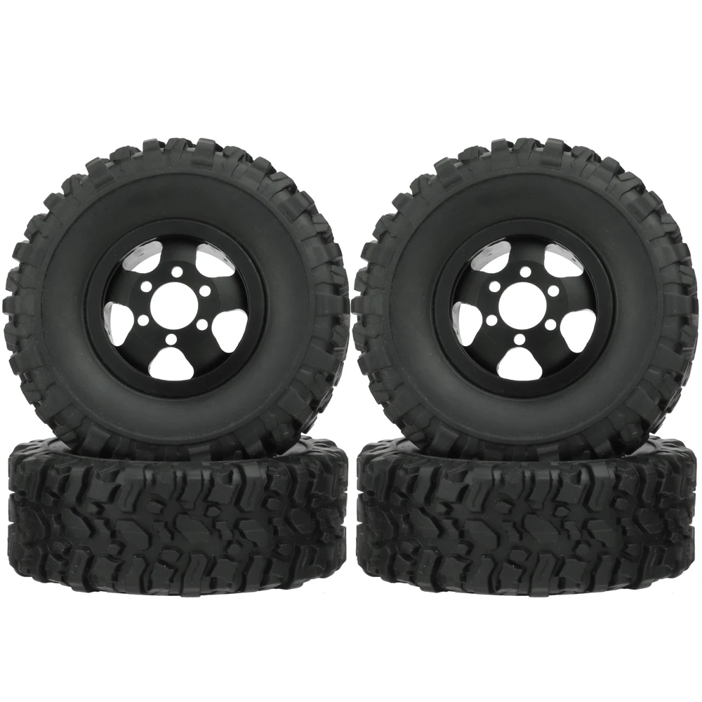 1/16 Plastic,Aluminum Alloy Wear-resistant Wheel Rims Tyre For WPL C14 C24 B14 B24 B16 RC Car Part RC Car Accessories