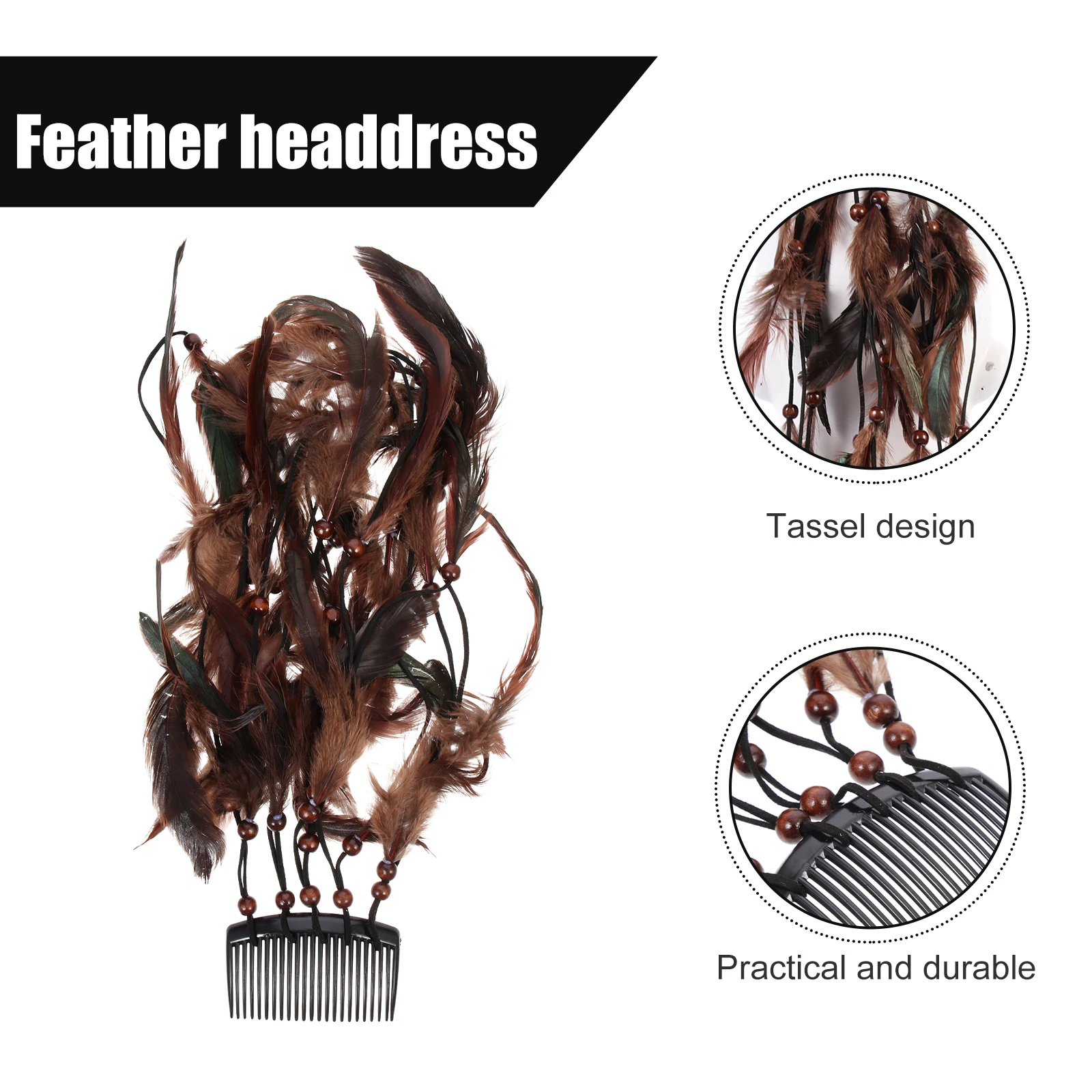 

Headb Women Plume Hair Accessories Tassel Trim Party Plume Headb s For Girls Bohemian Headdress Hair Tools