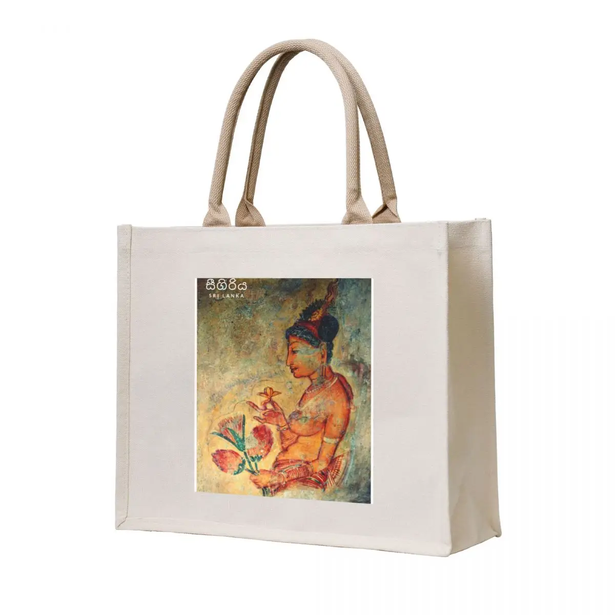 

Sigiriya Fresco Tote Bag Woman shopper bag shopper bag woman personalized tote tote bags men
