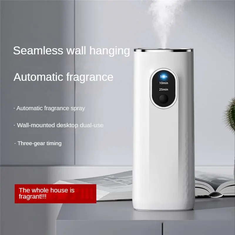 [B25B!】 Aroma Diffuser Automatic Timing Spray Aroma Diffuser Household Indoor Aerosol Dispenser Deodorant Car Fragrance Machi image 4