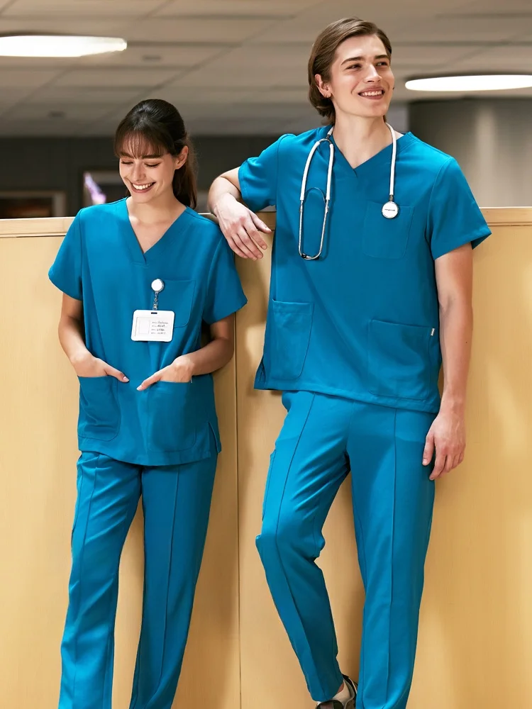 anno-warm-gravity-nouvelle-collection-printemps-ensemble-d'uniformes-de-travail-en-fibre-de-polyester-pour-le-personnel-medical-comprenant-une-blouse-de-lavage-des-mains-et-un-tenue-chirurgicale-pour-infirmieres-et-medecins
