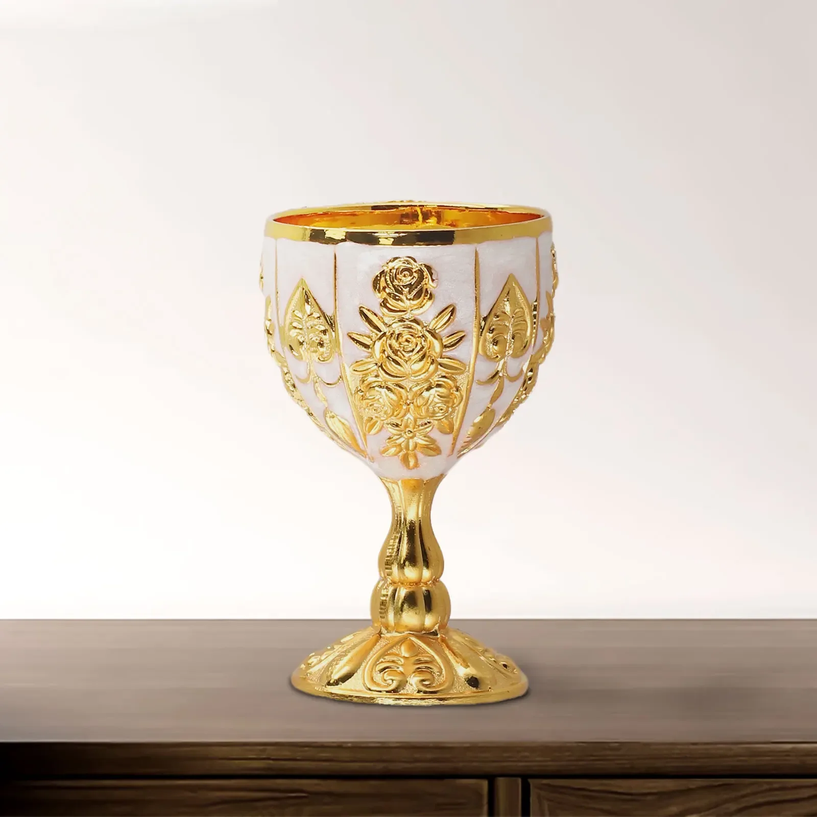 Copa de vino Vintage para beber, copa de champán de Metal de alta calidad, botella de vino Retro, Bar
