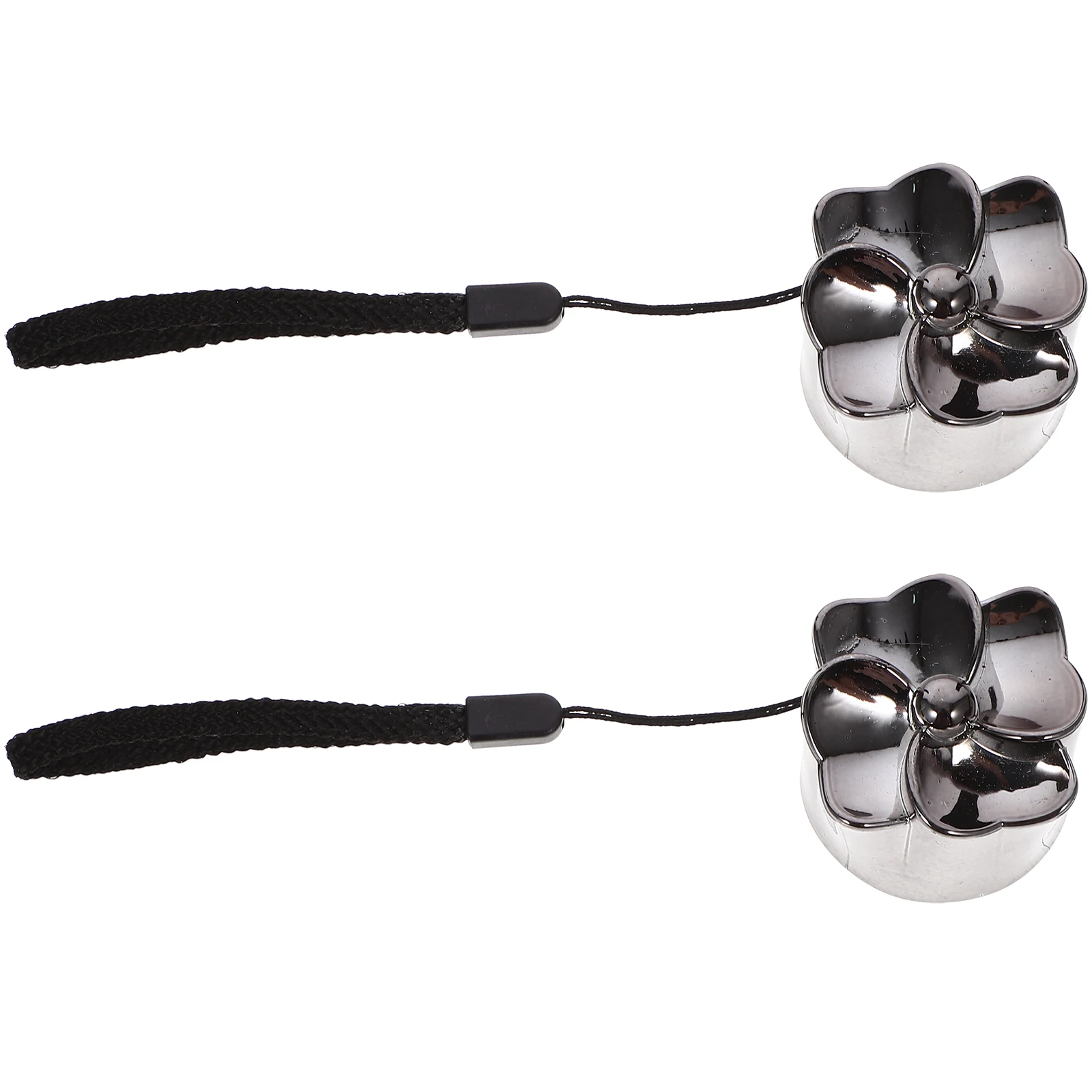 

2Pcs Umbrella Handle Accessories Folding Daily Plastic Replacement 15-16 Silver Brown Half Penetrating UV Rain Parts