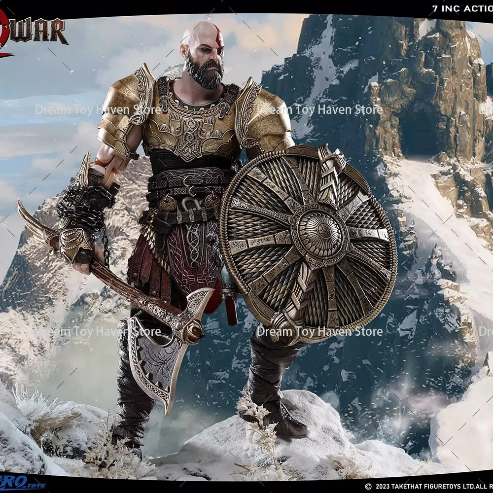 ฟิกเกอร์แอคชั่น TAKETHAT brotoys TB001 รุ่นมาตรฐาน ขนาด 1/12 ทหารชาย คราโตส เทพเจ้าแห่งสงคราม ขนาด 7 นิ้ว ของสะสม