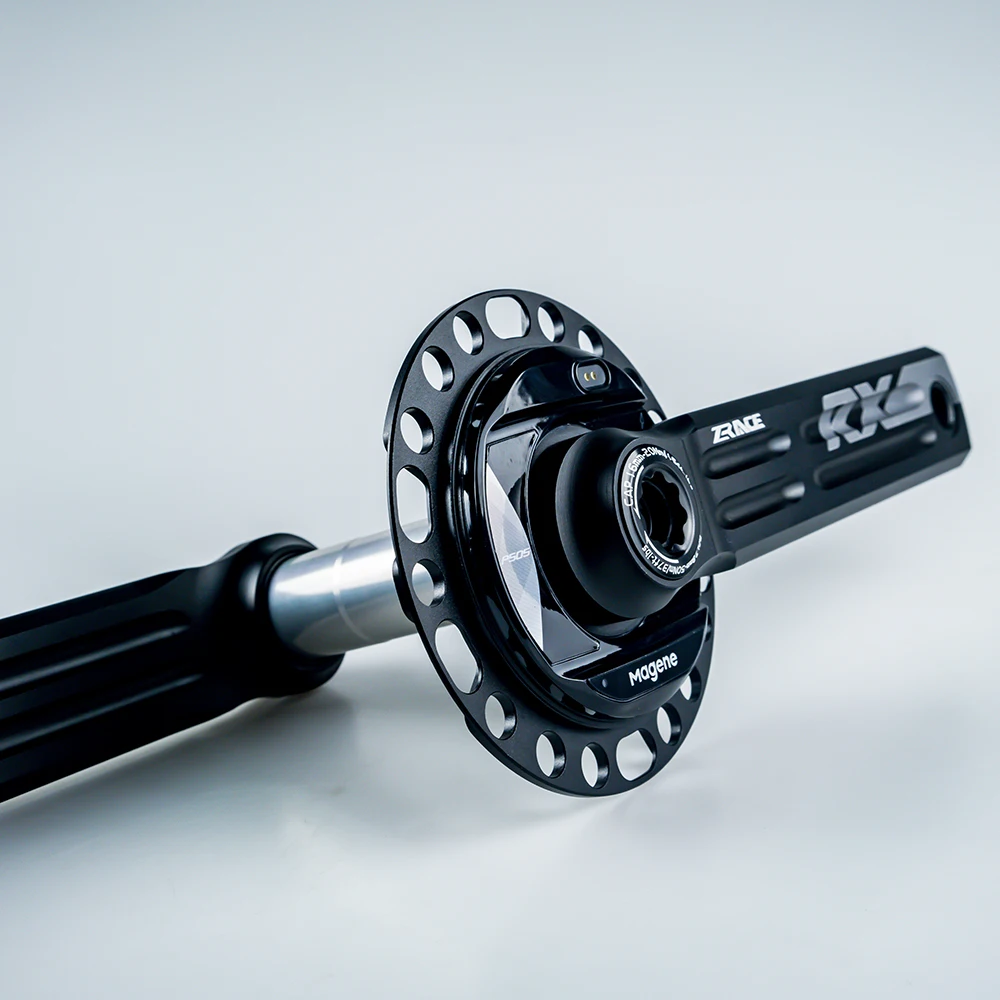 magene PES パワーメーター クランクセット 165mm ZRACE x MAGENE RX パワーメーター クランクセット 2 x 10 / 11 / 12