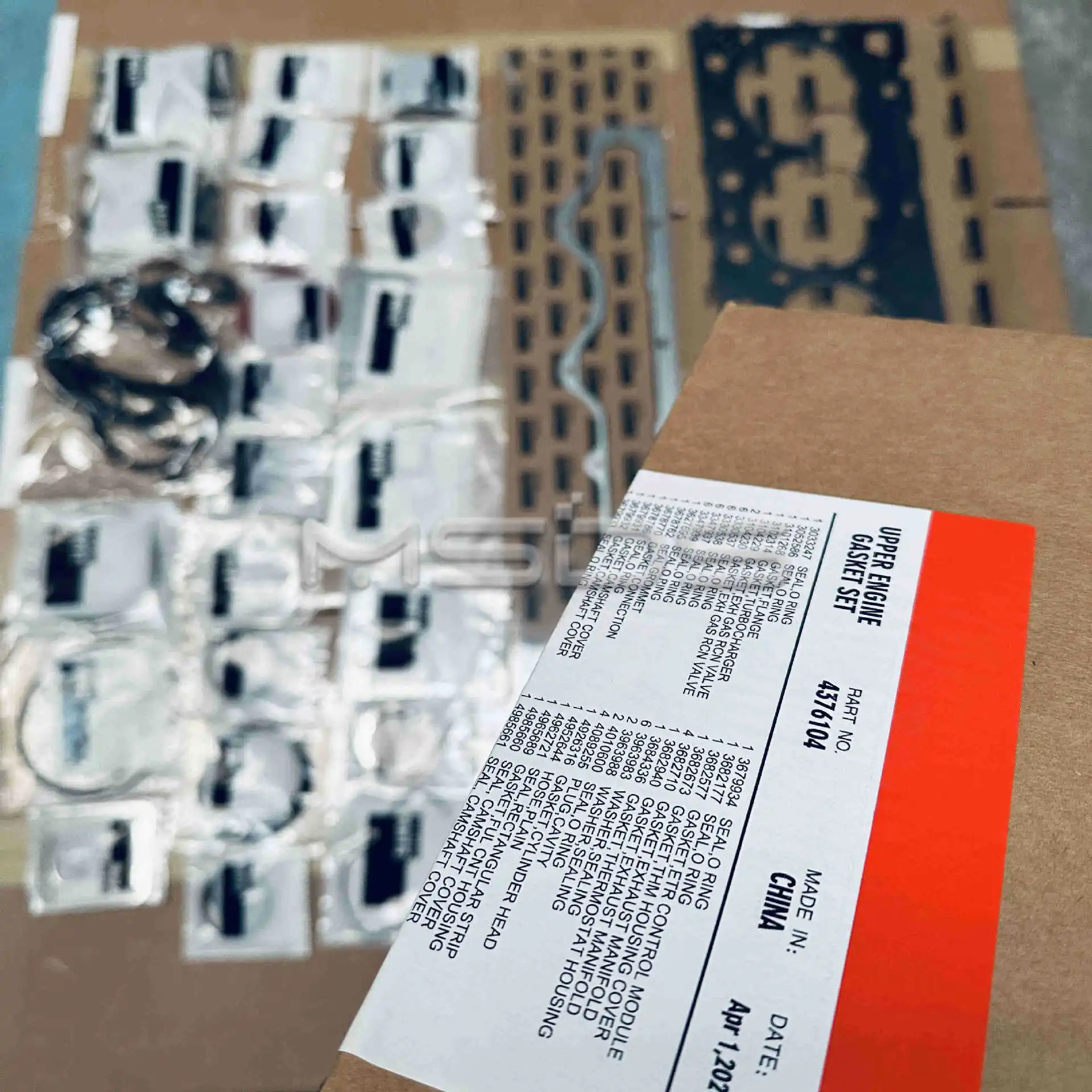 For Cummins X15 upper engine pad assembly 4376104 upper repair kit 2881767 upper repair kit 4352146