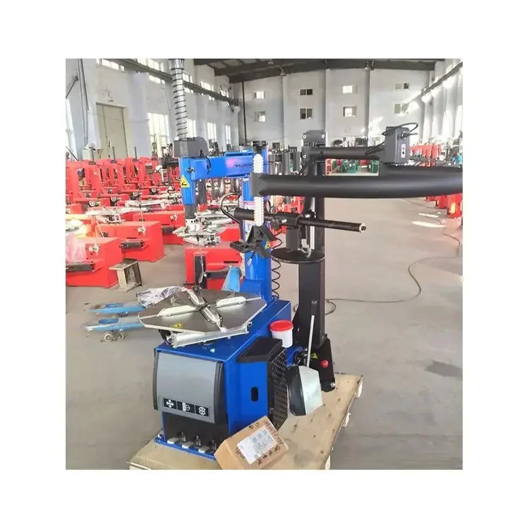 China Manufacturer Car Tire Removal Machine Tyre Changer With Helper Arm