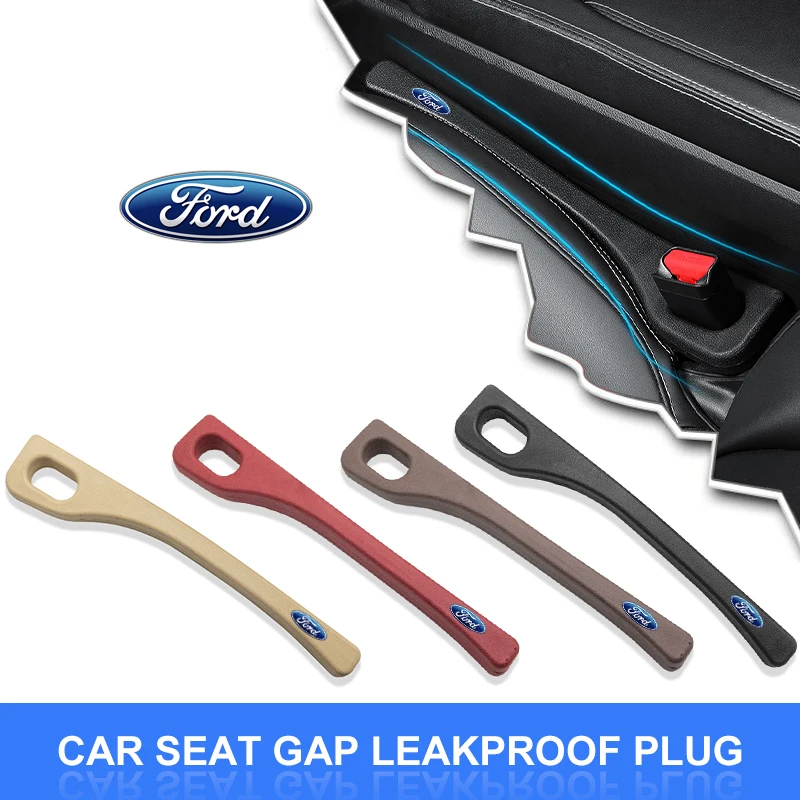 Auto Accessories Car Seat Gap Filler Side Seam Plug Strip Leak-proof For Ford Focus Mondeo Kuga Fiesta MK7 Escort Edge MK2 MK4