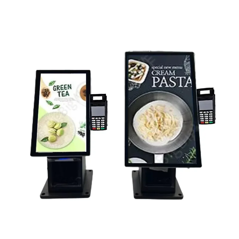 

15.6 Inch Capacitive Touch Android Ordering Touch Screen Kiosk With Pos Support