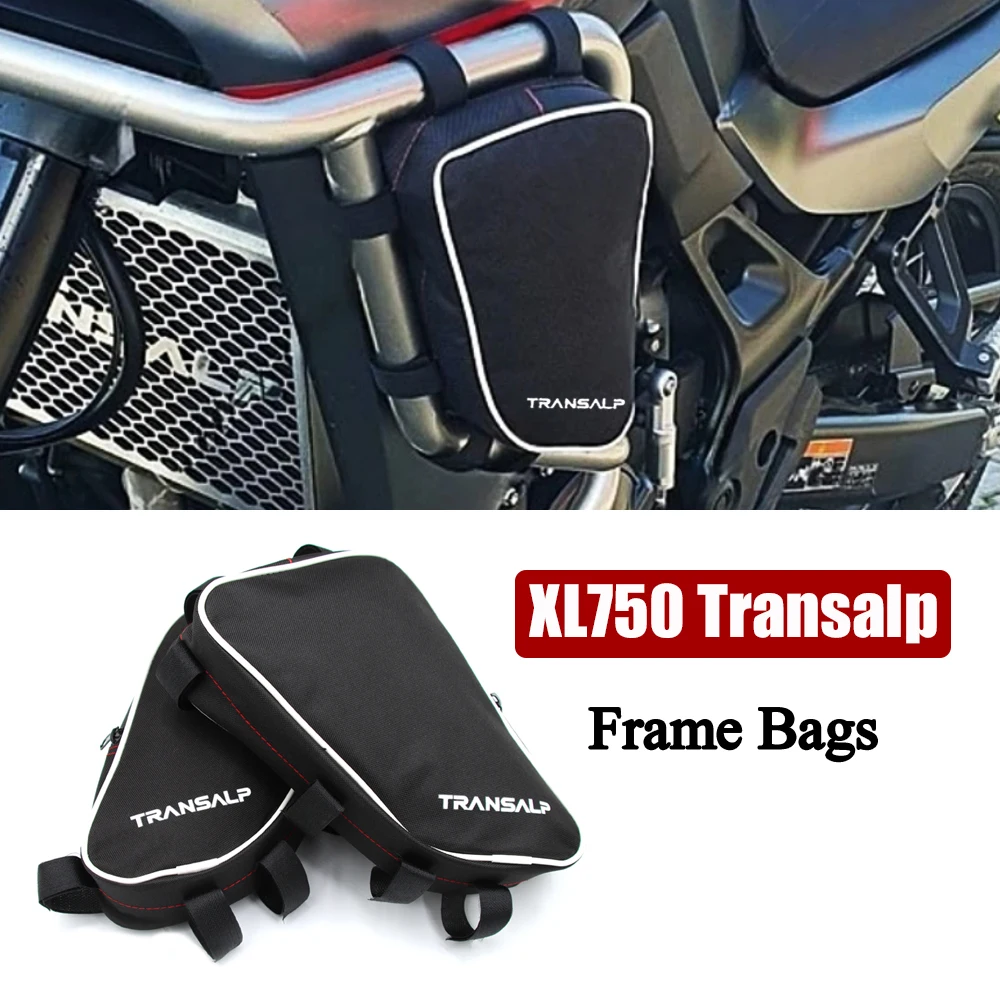 

For Honda XL750 Transalp Motorcycle Frame Original Bumper Bags XL 750 Repair Tool Placement Bags Crash Bars Waterproof Bag Parts