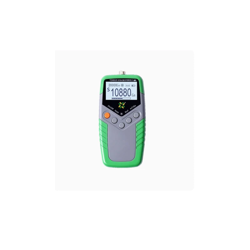 TD8620 Hand-held Digital Tesla Meter Permanent Magnet Gauss Handheld Magnetic Flux Surface Field Test Tools