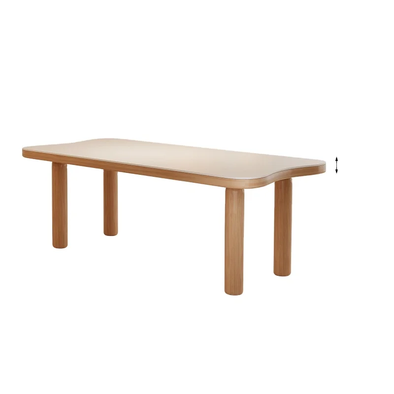 

# Luxury Modern Minimalist Design Dining Table Rock Board Plate Dining Room Furniture Dining Table Set With Solid Wood
