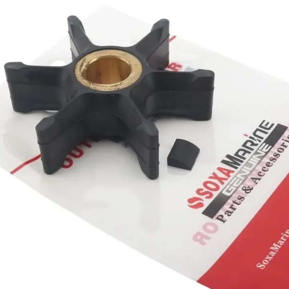 

0331901 Water Pump Impeller & Key For Evinrude Johnson OMC 40 50HP 55HP 60HP 65HP 70HP 75HP Outboard 0334897 0777841