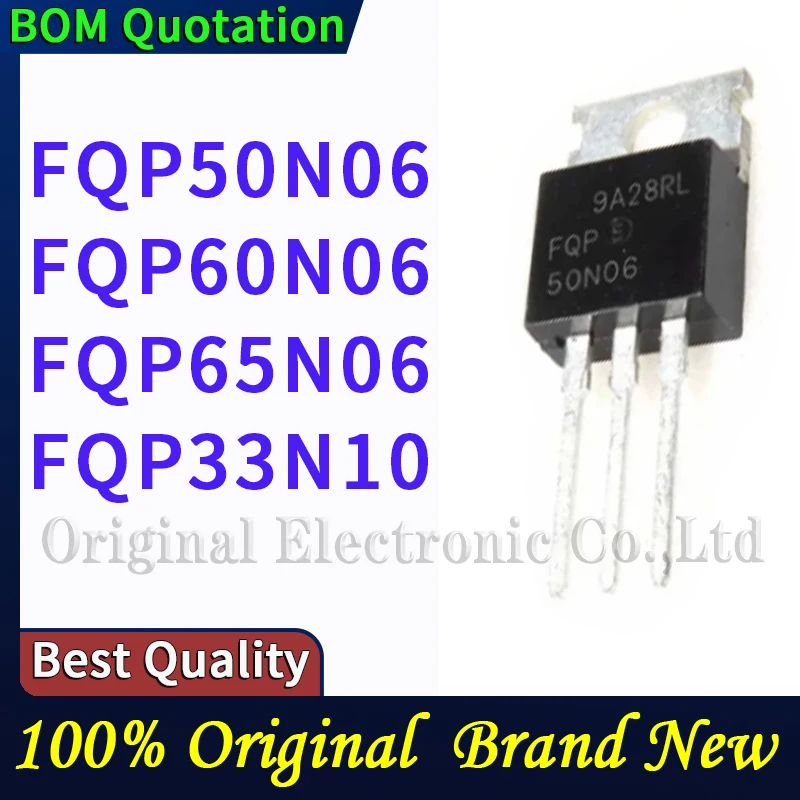 FQP50N06 FQP60N06 FQP65N06 FQP33N10 PC shell