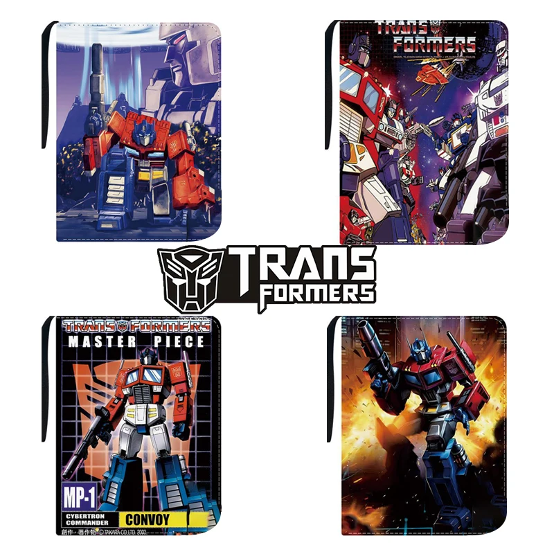 400pcs/900pcs Transformers Card Album Book Folder 4/9 Card Slots Collections Zipper Double Pocket Zipper Card Binder Holder