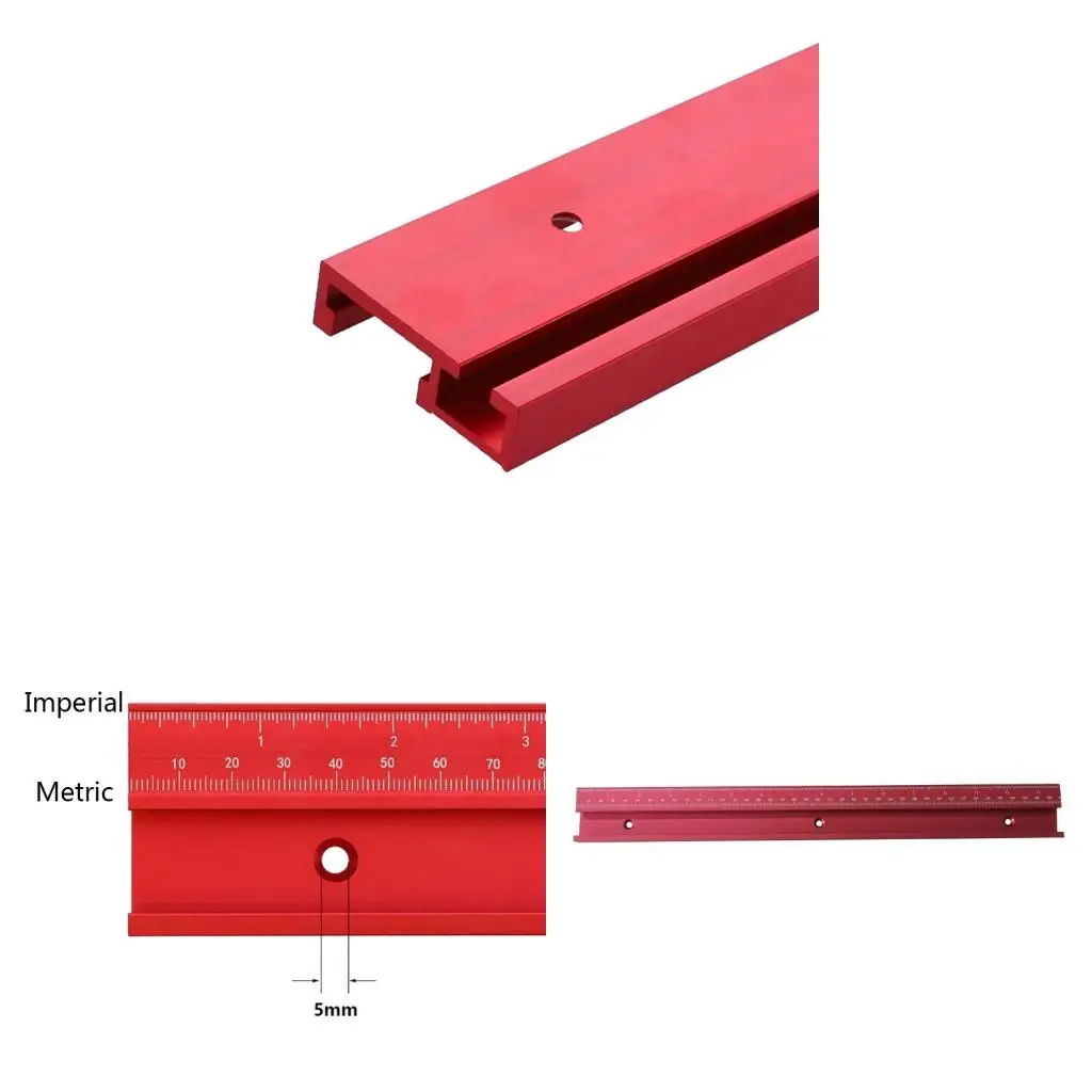  Slide Aluminum Alloy for T Track Woodworking Standard Miter Stop Tool For Workbe