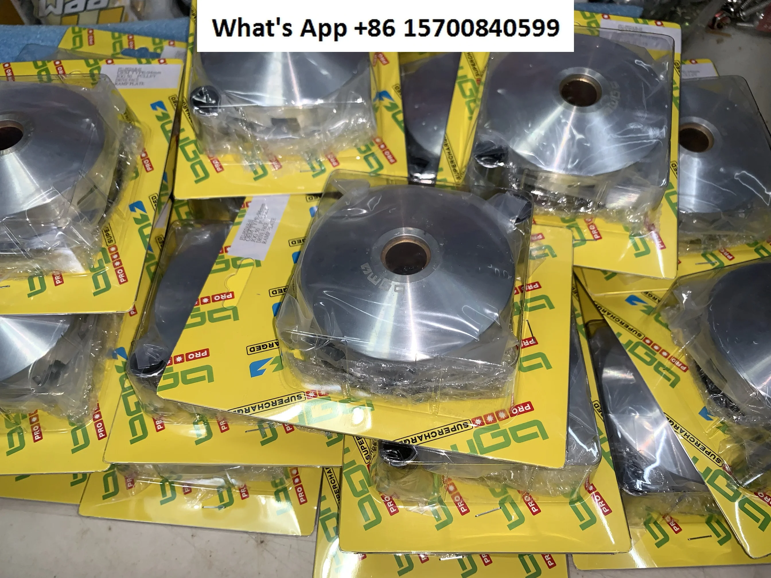 

JOG50 modified pulley disc ZR50 EVO with fan blade drive disc