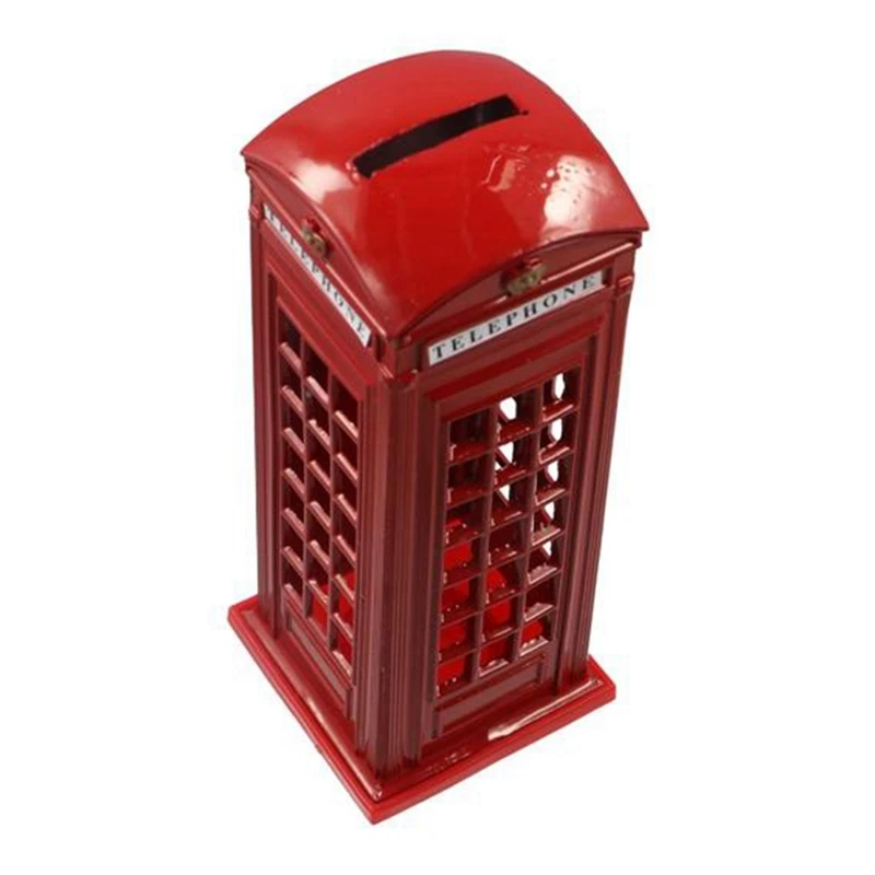 جديد-كشك الهاتف Piggy Bank Piggy Bank تذكارية هدية عظيمة للأطفال ديكور المنزل