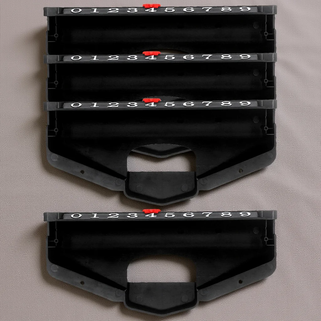 

4Pcs Air Hockey Accessories Safe Plastic Continuous Gameplay Resistant Tennis Score Keeper for Net Air Hockey Accessories