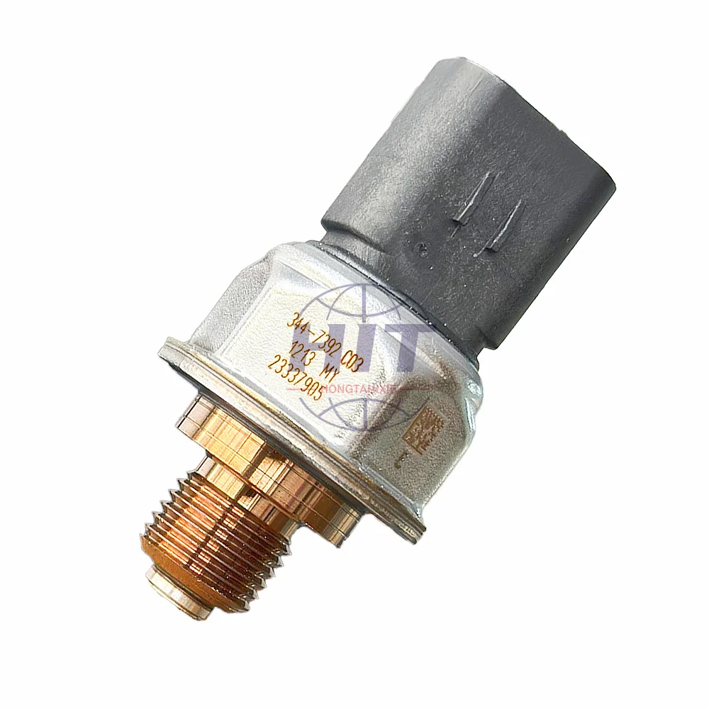 

For C6.6 Diesel Engine Common Rail Oil Pressure Sensor 3447392 344-7392 Cat Caterpillar Excavator E336d2 E320e E312d E320d