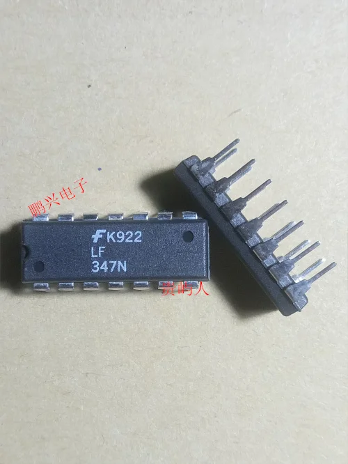 Free shipping  LF347N IC  DIP-14   10PCS