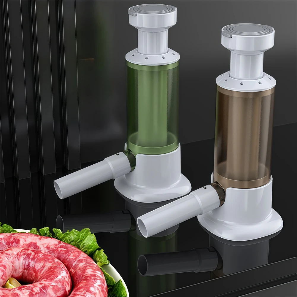 

Sausage Stuffer Machine With Stuffing Tubes Meat Stuffer Filler Salami Make Sausage Machine Homemade Sausage Kitchen Tools