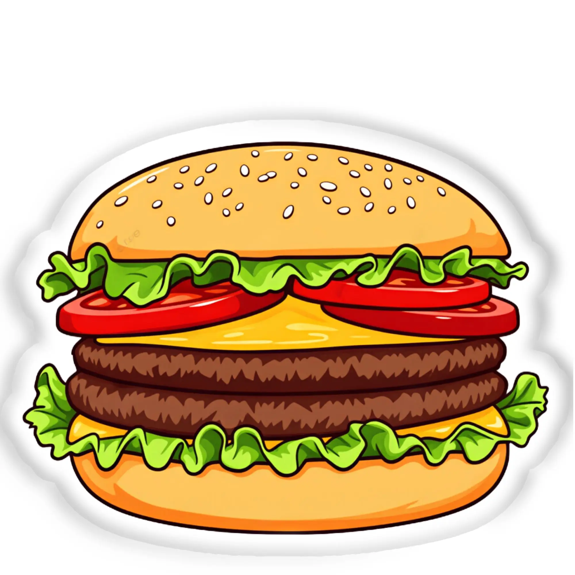 Customized Photo Funny Tasty Hamburger Pillows Humorous Trendy Snack Pillow Home Decoration